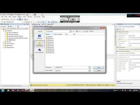 Membuat Tabel di SQL Server 2008