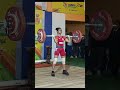 ASMITA KHELO INDIA WOMEN 49KG (C&j -86KG) #shorts #shortvideo #weightlifting #kheloindia