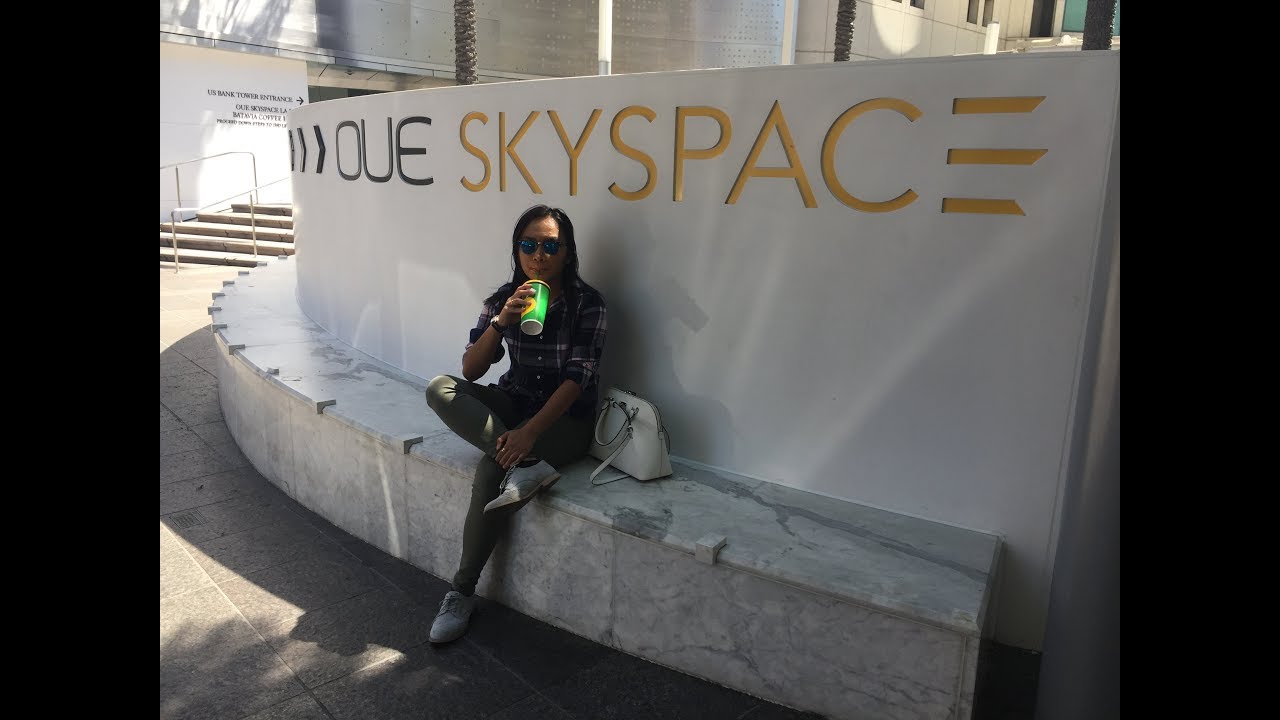 Skyslide at OUE LA | Marecar Anne