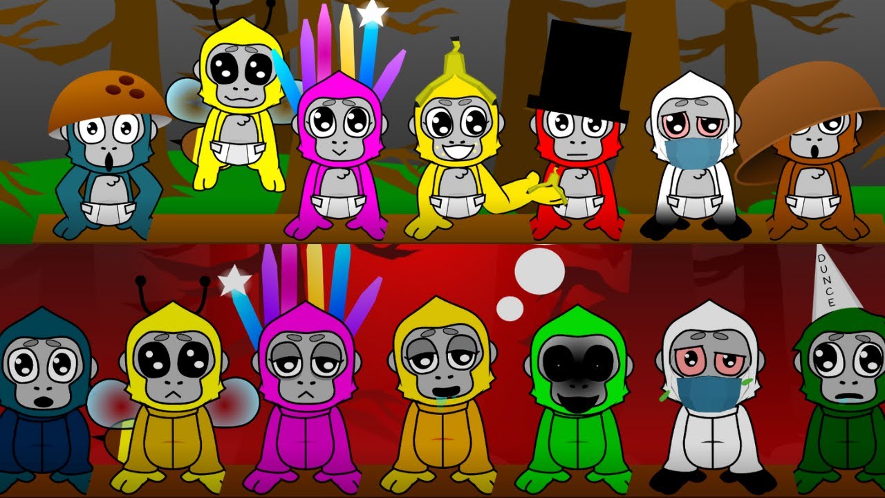 Gorilla Tag Incredibox: BANANA - The Ultimate Normal vs Horror Experience!