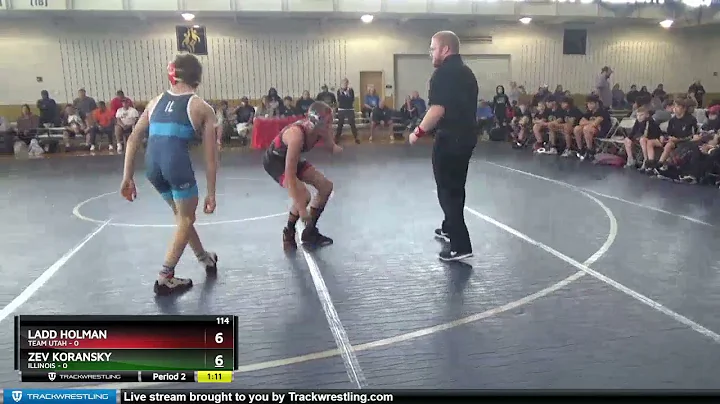 114 Lbs Placement Matches (8 Team) - Ladd Holman, ...