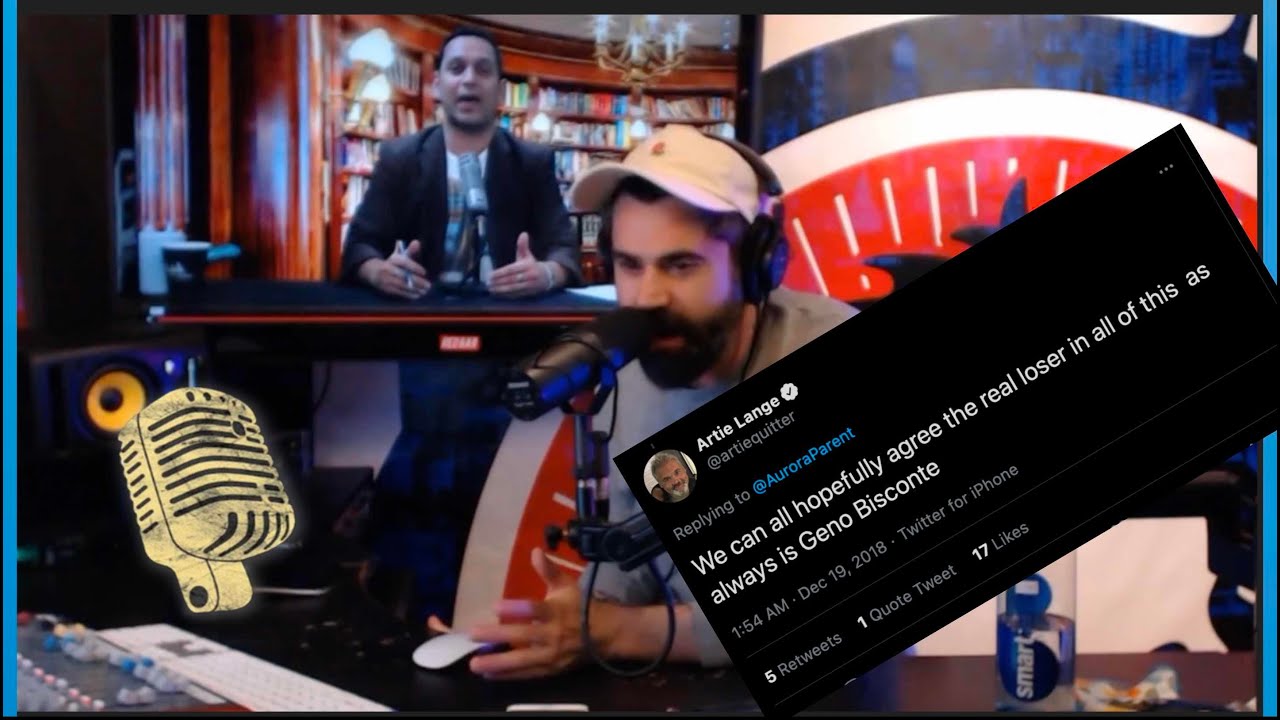 Geno Disconte calls out Red Bar Radio on In Hot Water May 2017 - Compound Media VS Mike David Redbar