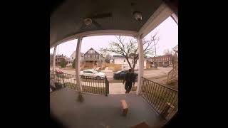 Porch Pirate Caught on Camera Stealing Packages