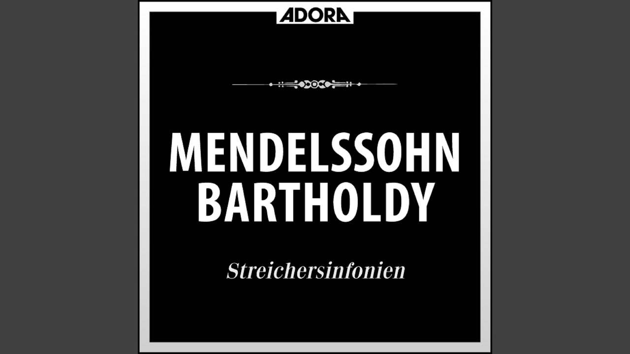 Watch Streichersinfonie No. 2 in D Major: III. Allegro vivace on YouTube