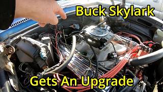 1978 Buick Skylark Holley Sniper 2  install...aka Buck Skylark