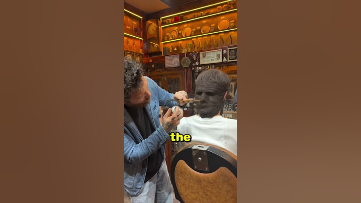 Il barbiere trasforma i capelli in una statua?! 😲