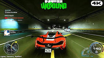 Need For Speed Unbound (PS5) McLaren P1 Chase Gameplay (UHD 4K 60FPS)