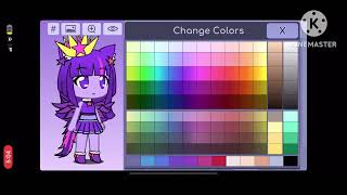 Making Princess Twilight Sparkle in Her default outfit as Gacha Life Version