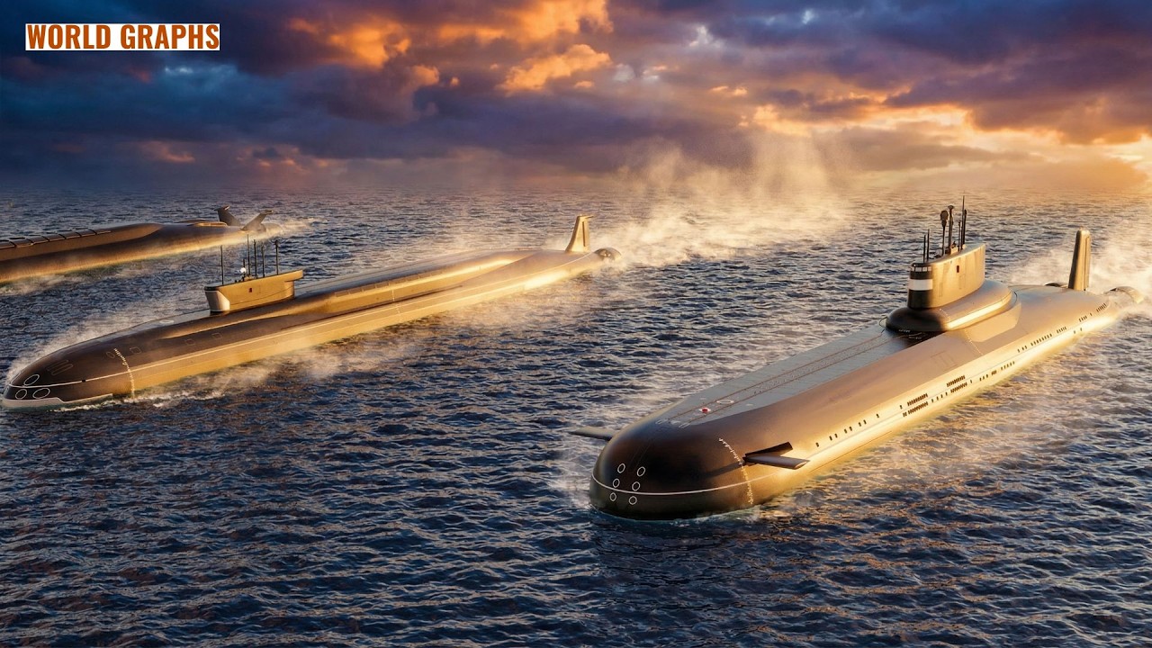 The LARGEST and most modern SUBMARINES in the World