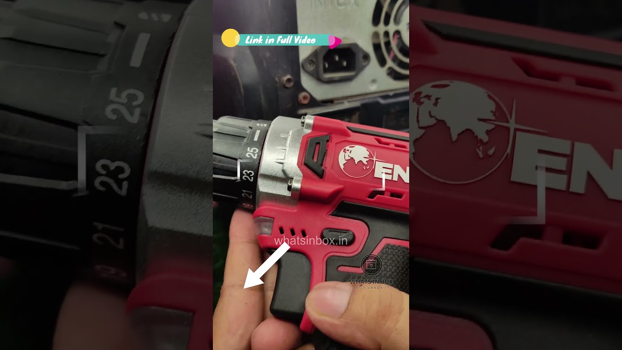 Powerful Enon 12V Cordless Drill Review | 2 Batteries, 2 Speed, LED | Best Home Tool on Amazon! Demo