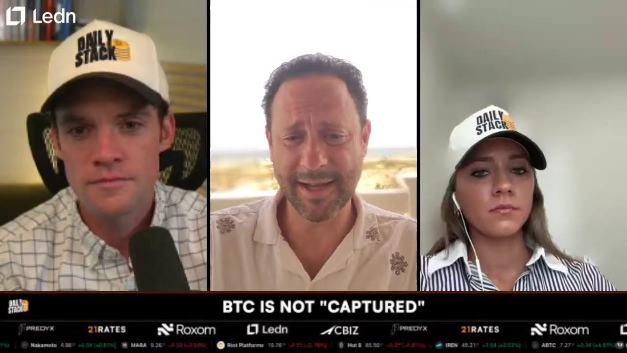 BTC IS NOT "CAPTURED"