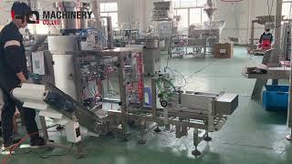Small gummy candy pouch packaging machine|YQ zipper lock bag packing equipment USA