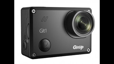 GitUp Git1 Action Camera Unboxing