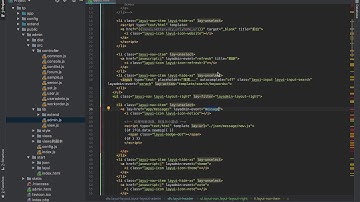07 layuiadmin后台框架入门视频教程之修改layout文件的主题和关于我们