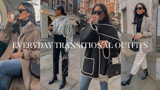 EVERYDAY TRANSITIONAL OUTFITS | LOOKBOOK