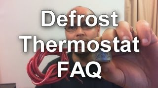 Defrost Thermostat  How to Test and How they Work