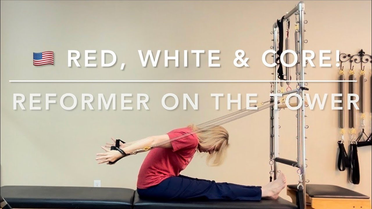Try Reformer Exercises on the Tower! | Beginner Pilates Workout | Under 40 Min