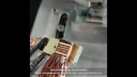 Use ultrasonic welding wire harness