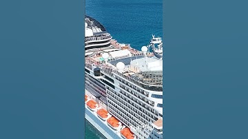 #MSCMeraviglia isn’t your average cruise ship 😍