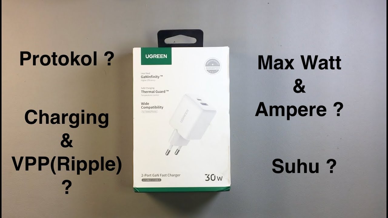 Charger UGREEN 30W 2 Port GaN Fast Model X516