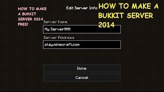 Minecraft - Bukkit Server Tutorial 1.7.5 (720p) - Best Tutorial!