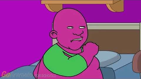 Barney gets the barney error card