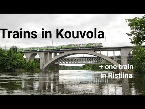 Trains in Kouvola