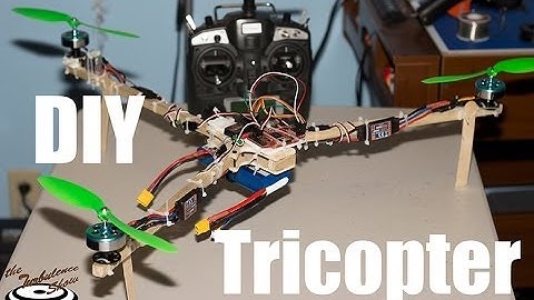 Tricopter First Flight + Setup