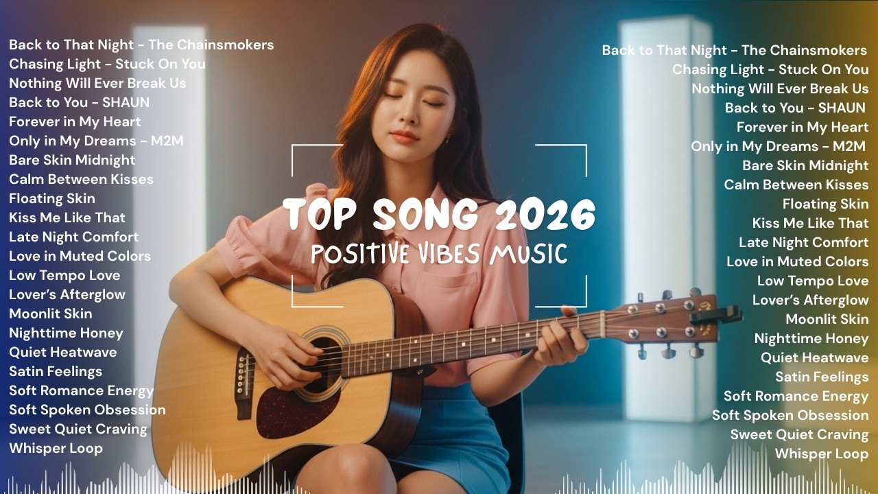 Positive Vibes Acoustic 2026💗🎧| Best Relaxing Playlist, Way Back Home, Stuck On You, Closer