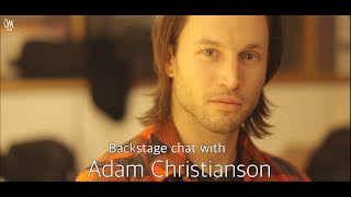 Adam Christianson backstage chat - Mayones Aquila AC Signature