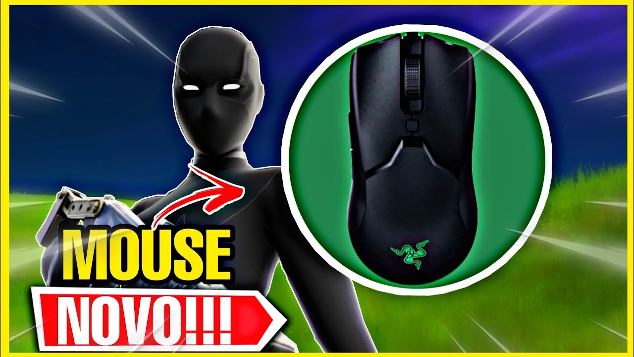 JOGUEI FORTNITE A 120 FPS COM MEU MOUSE NOVO!! MELHOR MOUSE?? XBOX ...