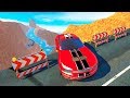 МОСТ СМЕРТИ! НА ЭТОМ МОСТУ ОБРЫВАЮТСЯ ЖИЗНИ! КРАШ ТЕСТ МАШИН И АВАРИИ В BeamNG.drive