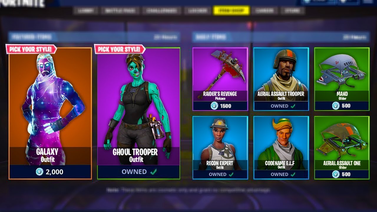 the FIRST EVER ITEM SHOP in Fortnite Battle Royale History ...