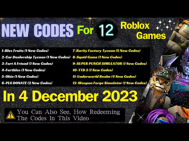 Squid Game Codes (December 2023) - Roblox