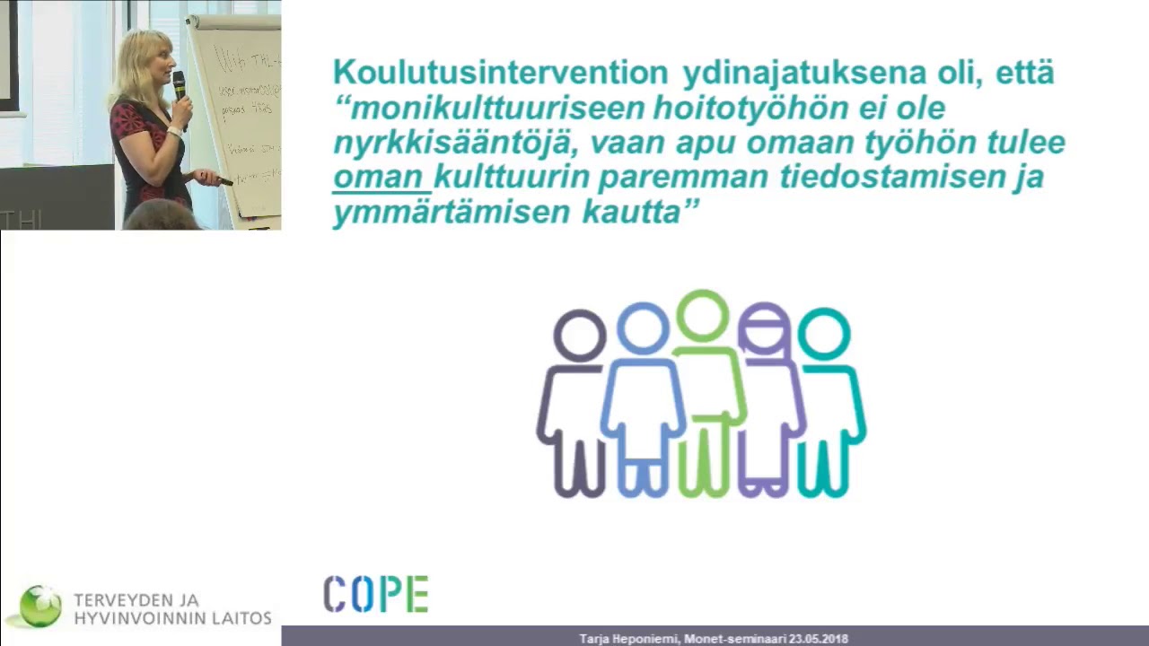  Kotoutuminen on terveyttä, hyvinvointia ja työtä – koko Suomessa -seminaari