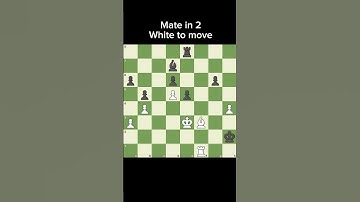 Could you spot the mate in 2? 🧐💭| #daily #chess #puzzle