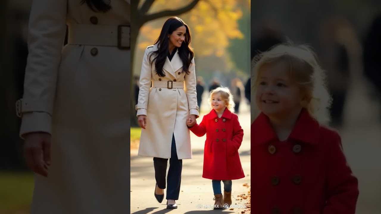 Princess Lilibet looks like Diana with Princess Meghan 