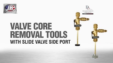 JB Valve Core Removal Tools Demo