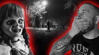 Today omargoshtv visits the haunted annabelle cemetery again to do a
paranormal investigation talking ed and lorraine warren from other
side asked...