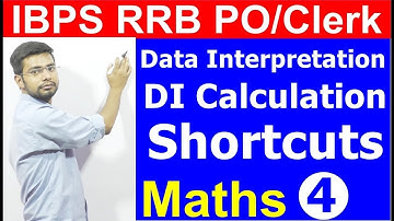 IBPS RRB PO/CLERK Data Interpretation | DI Calculation Shortcuts | Ibps Po | Clerk | Sbi | | Bank PO