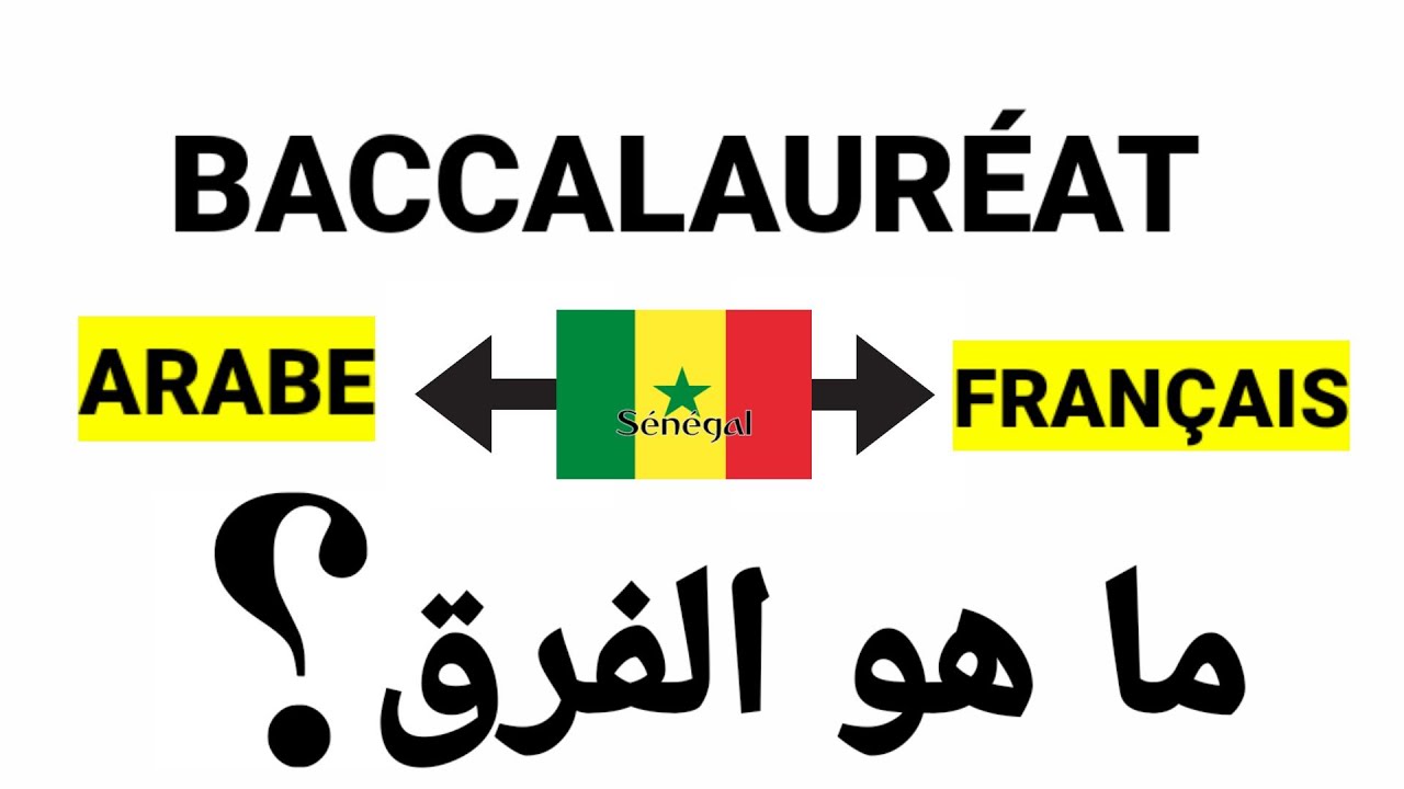 (wolof)  كيف تكون الامتحانات الحكومية (السنغال) للمستعربين، والفرق بينهم وبين الفرنسيين