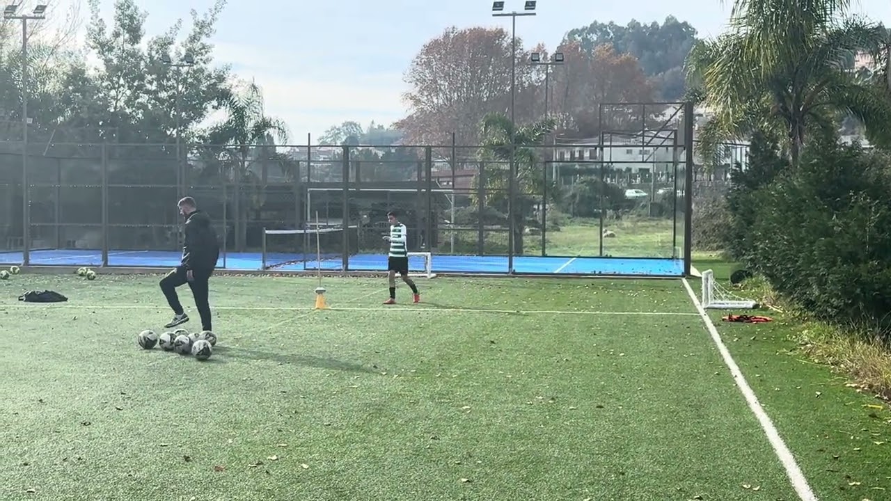 Treino individual com o Mister Miguel Lima