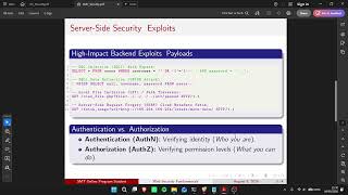 SMT Program Self-Study | Web Security