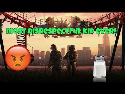 Most Disrespectful Kid Ever on Rainbow Six Siege (Trolling #32) - YouTube