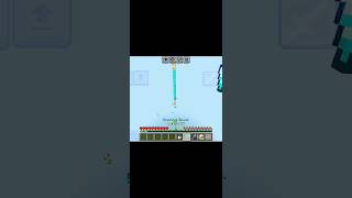 tower climb with mace spear parkour clutch in minecraft #Sushil clutch
