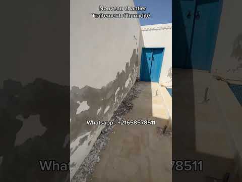 Traitement d’humidité. Houch