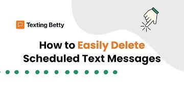 How to Easily Delete Scheduled Text Messages