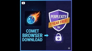 🧠 Unlock 1 Year of COMET & Perplexity Pro — 100% Free Access | Download Tutorial