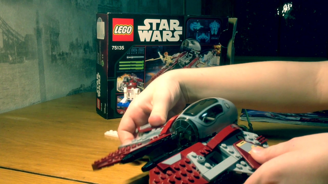 Обзор LEGO STAR WARS Obi -Wan s Jedi Intercehtor 75135 ( перехватчик)