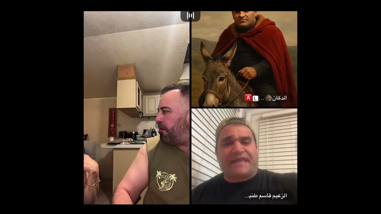 عركة وضاح الغريب مع قاسم طمبورة 